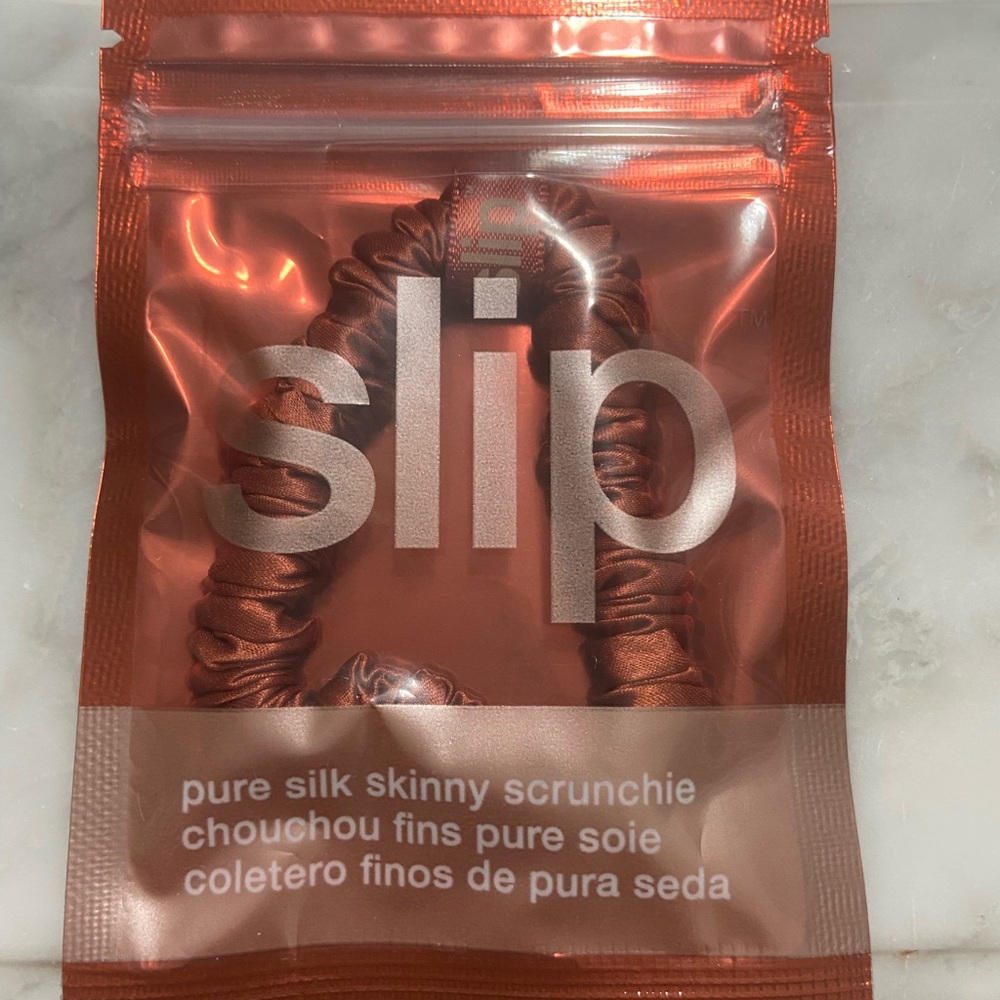 New Pure silk Slip skinny scrunchie